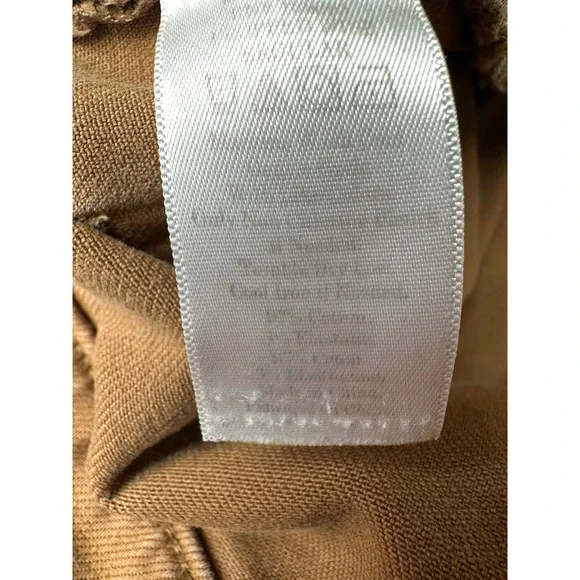 Everlane Women Tan Brown Wide Leg Cropped‎ Sailor Pants Jeans Size 6 READ - Picture 7 of 10